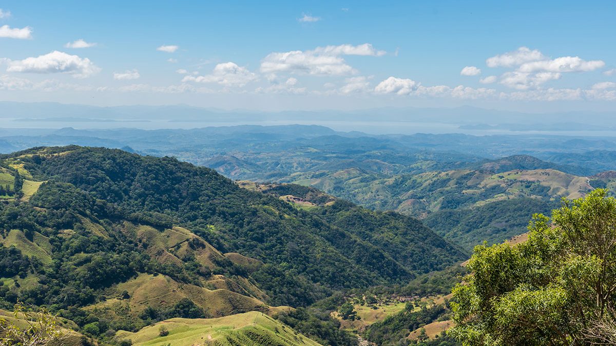 Monteverde, Costa Rica mountain view